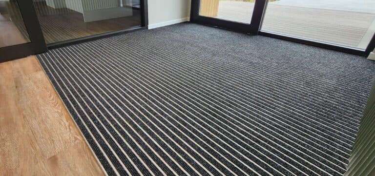 Modern entrance matting
